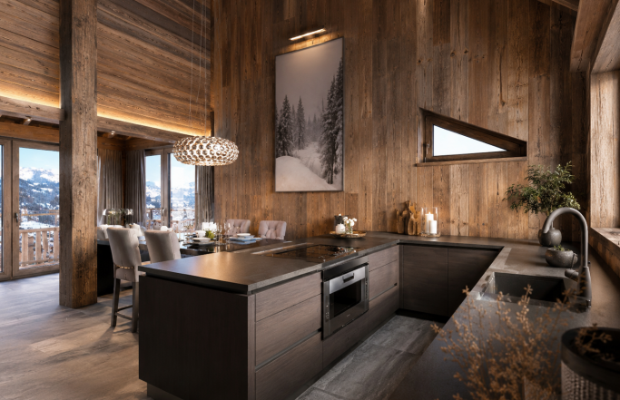 Rénovation d&rsquo;une Cuisine « Megève – 74 »